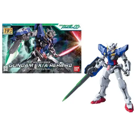 Gundam HG 1/144 00 GN-001RE II Gundam Exia Repair II komplet modela fotografija izdelka