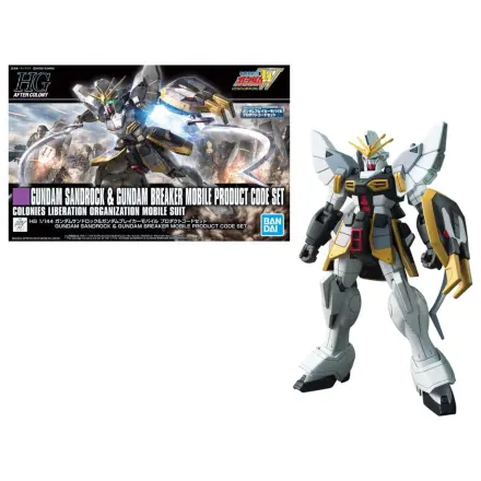 GUNDAM HG 1/144 XXXG-01SR Gundam Sandrock & Breaker MPCS komplet modelov fotografija izdelka