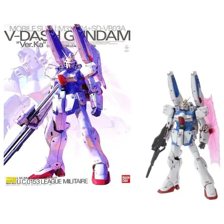 GUNDAM MG 1/100 V-Dash Gundam Ver. Ka Model Komplet fotografija izdelka