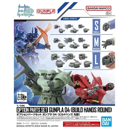 GUNDAM Set dodatnih delov Gunpla 4 (okrogle roke za sestavljanje) Komplet modela fotografija izdelka