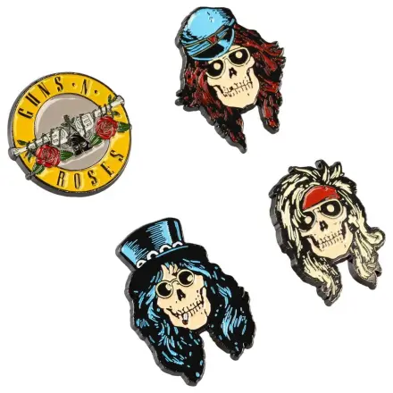 Guns N Roses komplet 4 značk fotografija izdelka