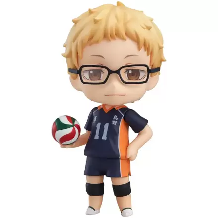 Haikyu!! Nendoroid akcijska figura Kei Tsukishima (ponovitev) 10 cm fotografija izdelka