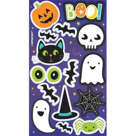 Halloween Sticker 4 Listov fotografija izdelka