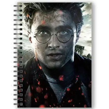 Harry Potter Zvezek s 3D-učinkom Harry Potter Face fotografija izdelka
