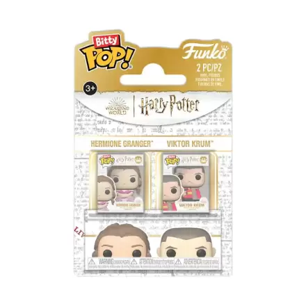 Harry Potter Bitty Funko POP! Vinyl Figurica 2-paket Hermione & Krum fotografija izdelka