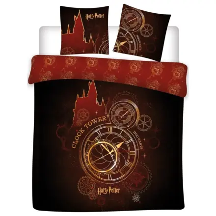 Harry Potter Clock Tower dvojna prevleka za odejo set fotografija izdelka