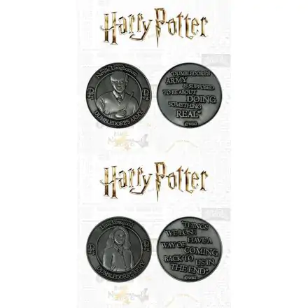 Harry Potter zbirateljski kovanec 2-paket Dumbledore's Army: Neville & Luna Limited Edition fotografija izdelka