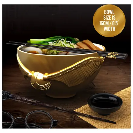 Harry Potter Golden Snitch ramen skleda s palčkami fotografija izdelka