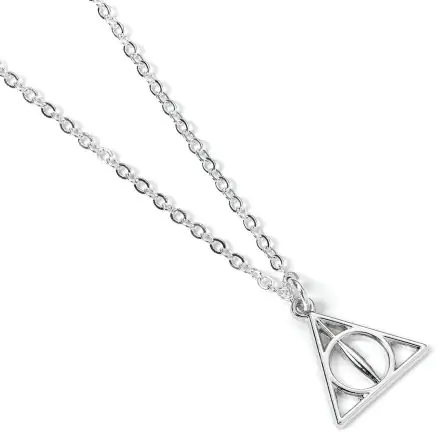 Harry Potter obesek & ogrlica Deathly Hallows (posrebreno) termékfotója