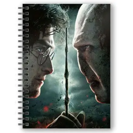 Harry Potter Zvezek s 3D-učinkom Harry Potter vs. Voldemort fotografija izdelka