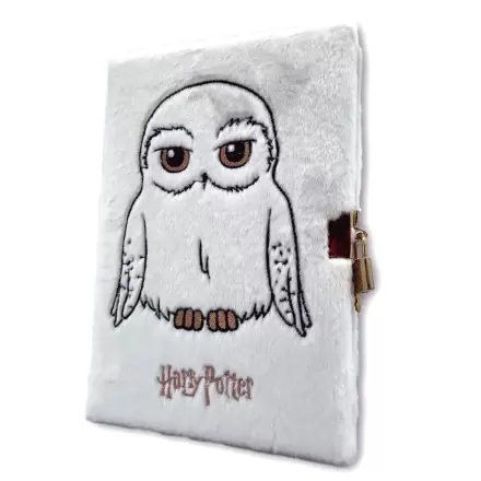 Harry Potter Hedwig A5 plišast zvezek fotografija izdelka