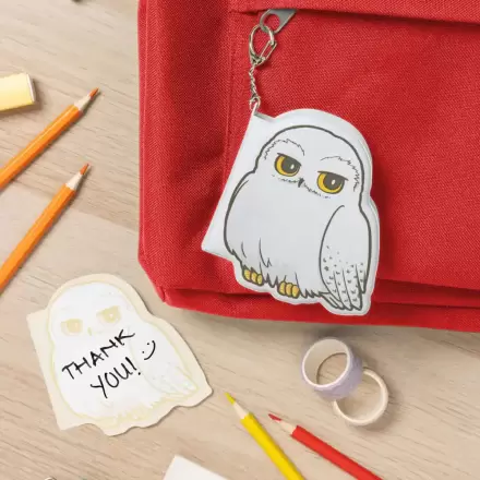 Harry Potter obesek za ključe Hedwig puhasta beležka fotografija izdelka