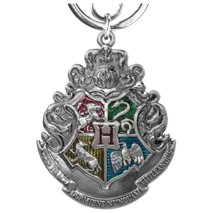 Harry Potter kositrni obesek za ključe Hogwarts Crest fotografija izdelka