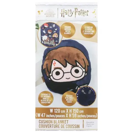 Harry Potter Hogwarts 2 v 1 odeja in blazina fotografija izdelka