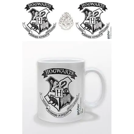 Harry Potter Mug Hogwarts Crest Črna skodelica termékfotója