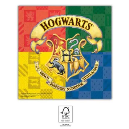 Harry Potter Hogwarts Houses prtički 20 kosov 33*33 cm FSC fotografija izdelka