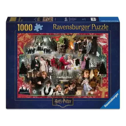 Harry Potter Jigsaw Puzzle Počitnice na Hogwartsih (1000 kosov) fotografija izdelka