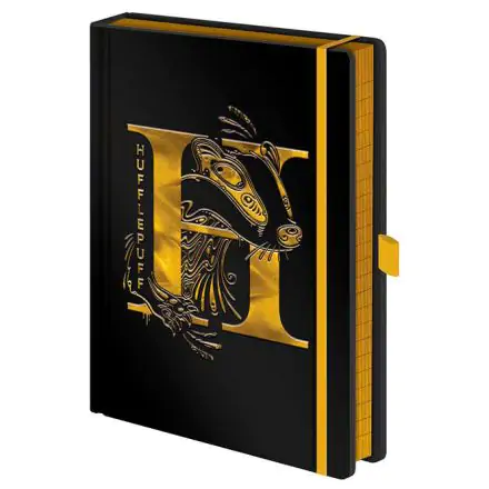 Harry Potter Premium Zvezek A5 Hufflepuff Foil termékfotója