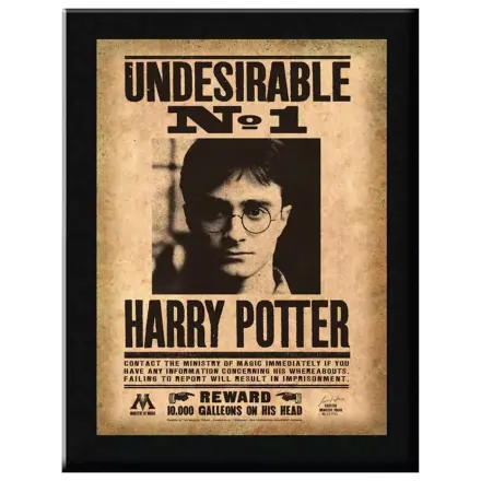 Harry Potter Indesirable N°1 stenska plaketa fotografija izdelka