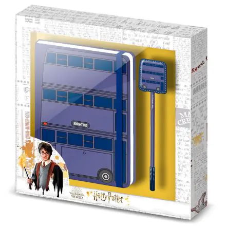 Harry Potter Knight Bus komplet dnevnik + kemični svinčnik fotografija izdelka