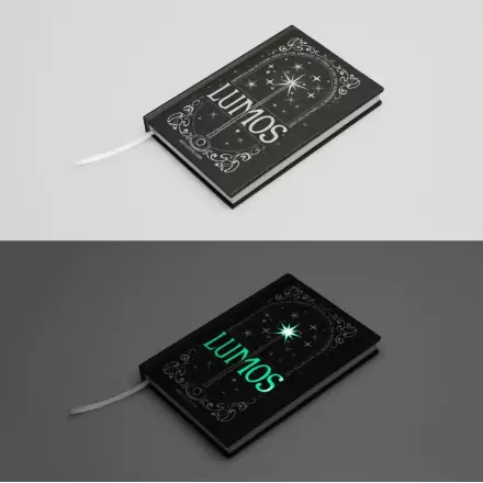 Harry Potter Lumos A5 premium LED notesnik + pisalo termékfotója