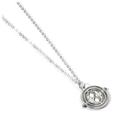 Harry Potter Ogrlica Time Turner Charm (srebrn odtenek) fotografija izdelka