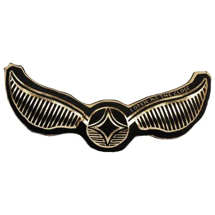 Harry Potter Snitch žametni okrasni vzglavnik fotografija izdelka