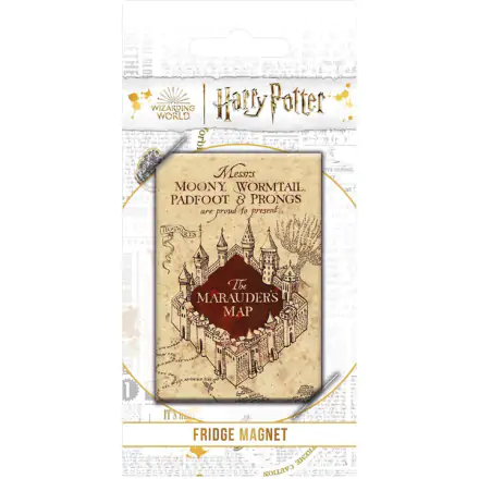 Harry Potter Fridge Magnet Zemljevid Marauders **magnet za hladilnik** termékfotója