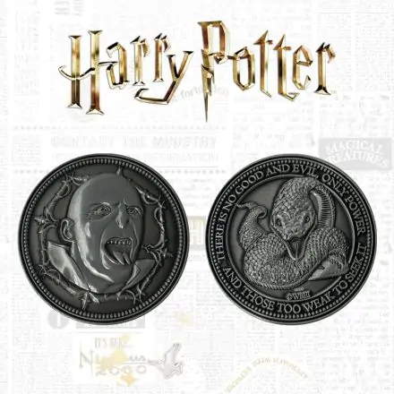 Harry Potter Zbirateljski kovanec Voldemort Limited Edition fotografija izdelka