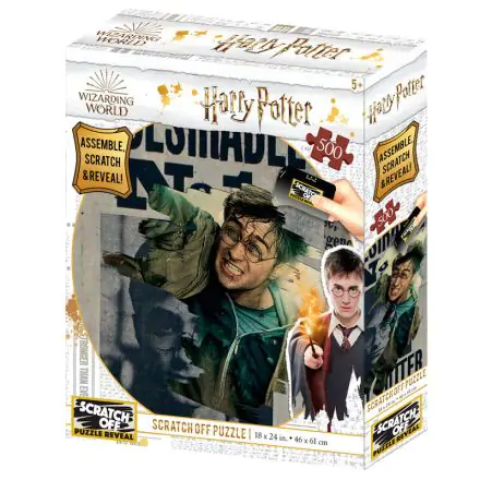 Harry Potter Wanted Scratch Off sestavljanka 500 kosov fotografija izdelka