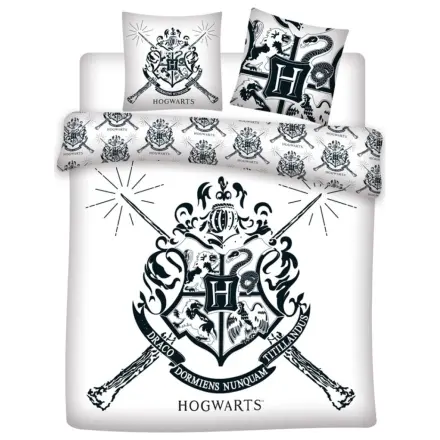 Harry Potter White Double prevleka za odejo fotografija izdelka