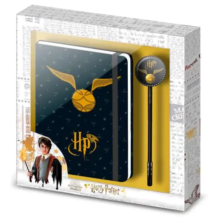 Harry Potter Beležnica s Pisalom Darilni Set Golden Snitch termékfotója