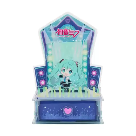 Hatsune Miku Akrilna Diorama Etui Character Vocal Series 01: Hatsune Miku fotografija izdelka