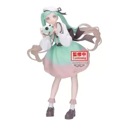 Hatsune Miku Camera Holiday Memories figura 20 cm termékfotója