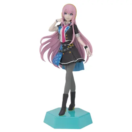 Hatsune Miku: Colorful Stage! Namizni x Decorate Collections PVC Kip Megurine Luka School Sekai Ver. 15 cm fotografija izdelka