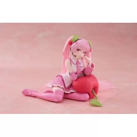 Hatsune Miku PVC Kip Namizna Simpatična Figurica Sakura Miku Češnja Blazina Ver. 13 cm termékfotója