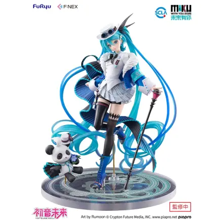 Hatsune Miku F:NEX PVC kip 1/7 Miku with You 2025 Ver. 25 cm fotografija izdelka