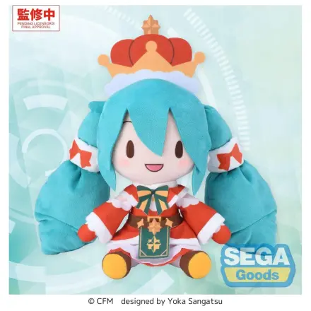 Hatsune Miku fuwa petit Plišasta figura Hatsune Miku Božič 2026 32 cm fotografija izdelka