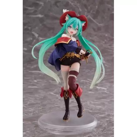 Hatsune Miku PVC kip Hatsune Miku Wonderland Puss in Boots 18 cm fotografija izdelka