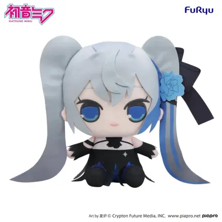 Hatsune Miku Kyurumaru Velika plišasta figura Blue Rose 28 cm fotografija izdelka