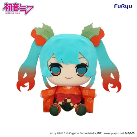 Hatsune Miku Kyurumaru Velika plišasta figura Flower Fairy Winter Cherry Ver. 29 cm fotografija izdelka