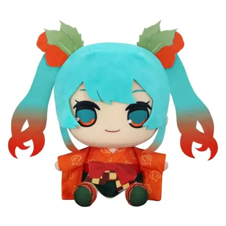 Hatsune Miku Kyurumaru Velika plišasta figura Flower Fairy Winter Cherry Ver. 29 cm fotografija izdelka