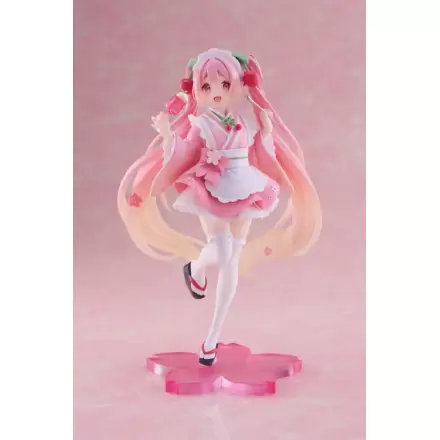 Hatsune Miku PVC kip Novo napisana Sakura Miku Japanese Cafe Ver. 18 cm fotografija izdelka
