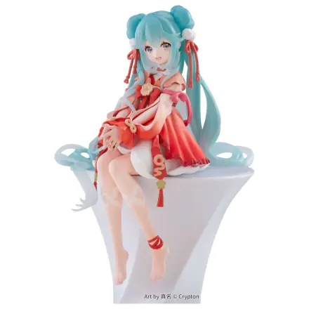 Hatsune Miku Noodle Stopper PVC kip 2026 Chinese New Year Ver. 14 cm fotografija izdelka