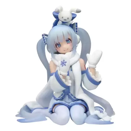 Hatsune Miku Zamašek za rezance PVC figurica Snow Miku Sky Town 10th Ver. 10 cm fotografija izdelka