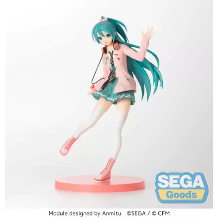 Hatsune Miku Project DIVA Arcade SPM PVC Kip Hatsune Miku Ribbon Girl 24 cm termékfotója