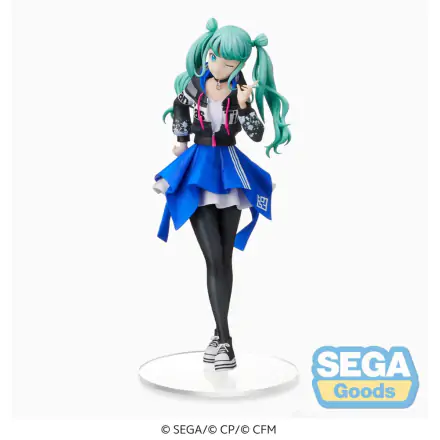 Hatsune Miku SPM PVC kip Street Sekai Miku 21 cm fotografija izdelka