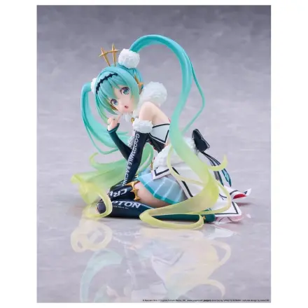 Hatsune Miku Taito Kuji PVC Figura Racing Miku 2018 Ver. Round 8 13 cm fotografija izdelka