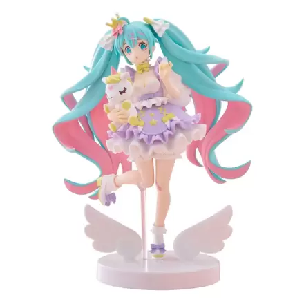 Hatsune Miku Tenitol PVC Kip Hatsune Miku Yumekawa Princess Lavender Ver. 21 cm fotografija izdelka