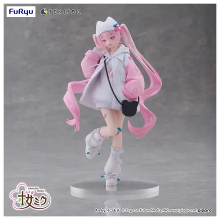 Hatsune Miku Tenitol PVC kip Sakura Miku Cool style [petit] 19 cm fotografija izdelka